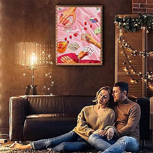 Miniatura 126 de Kits de punto de cruz estampados para adultos, kits de bordado de flores de gato negro para principiantes y adultos, patrones de 11 quilates