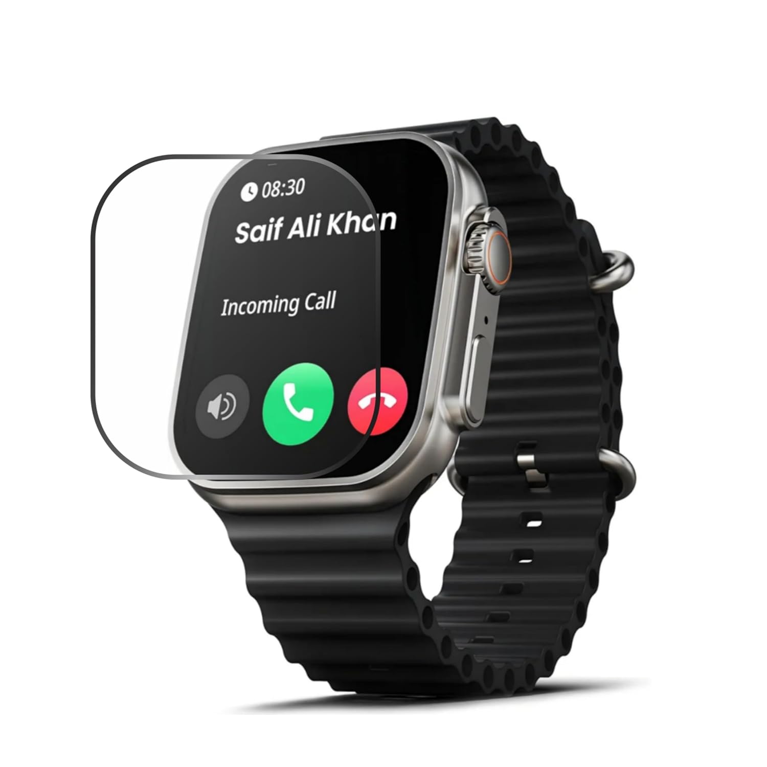 VIYAN (PACK OF 3) TPU Tempered Glass Screen Protector Compatible with Boult Newly Launched Crown Smart Watch 1.95 With Full Glass Coverage (Except Edges) VIYAN (PACK OF 3) TPU Tempered Glass Screen Protector Compatible with Boult Newly Launched Crown Smart Watch 1.95 With Full Glass Coverage (Except Edges)