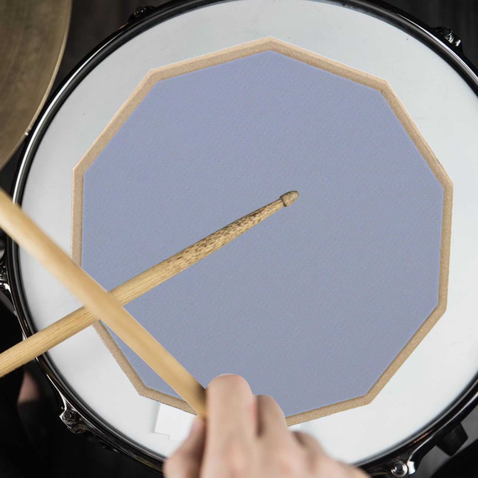 Pannelli Fonoassorbenti per Batteria 30 cm Pannelli di Allenamento | Riduzione Sonora con Borsa e Tappetino per Bacchette Set Insonorizzante per Studio Casa Viaggio Lezioni Pratica