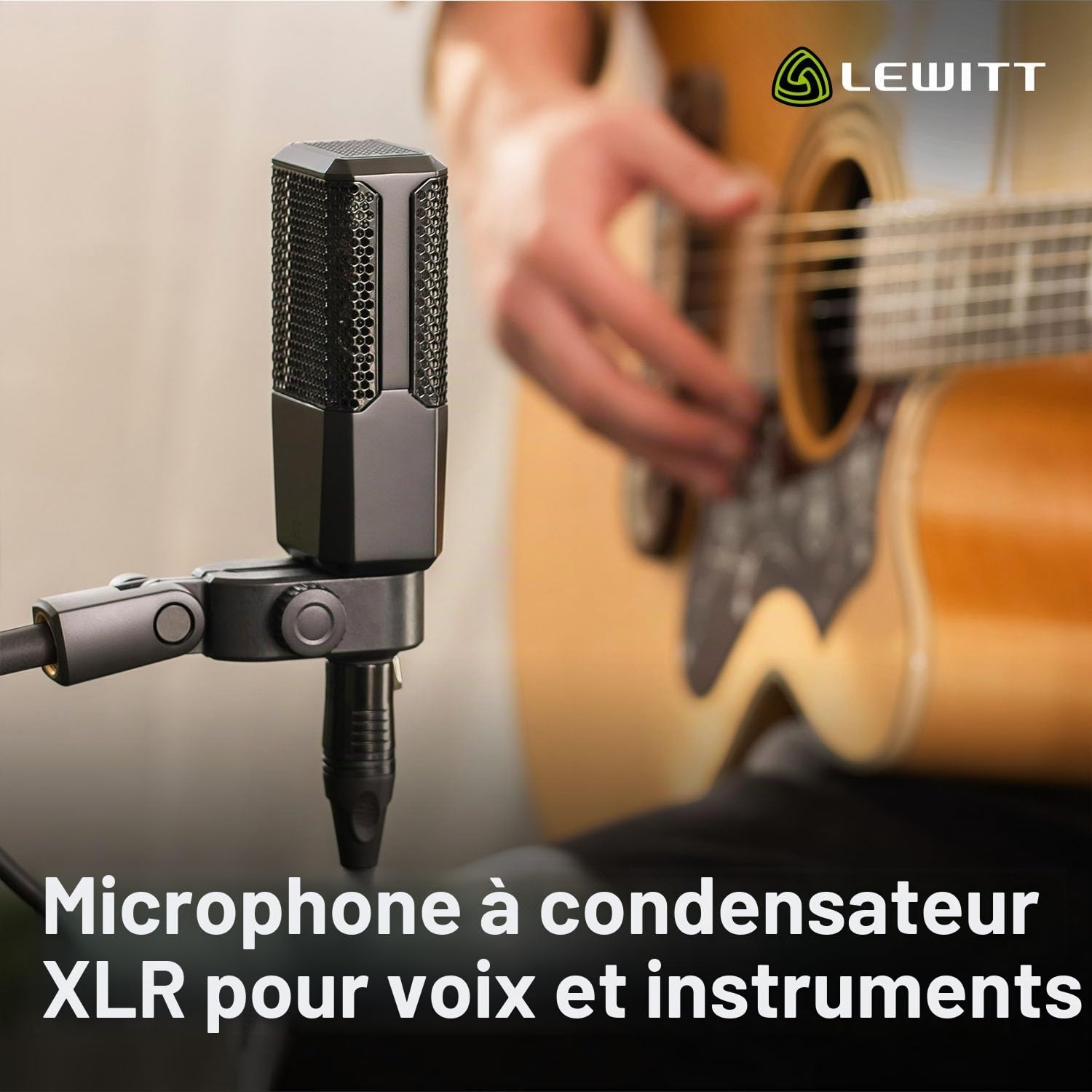 Lewitt lCT 240 PRO Microphone pour Home Recording, noir