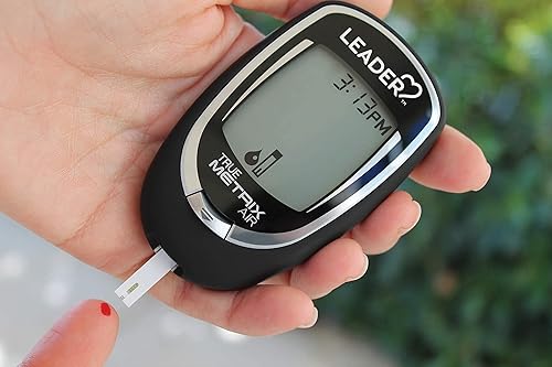 Miniatura 4 de Leader True Metrix - Tiras de prueba de glucosa en sangre, 50 unidades por caja, 4 cajas