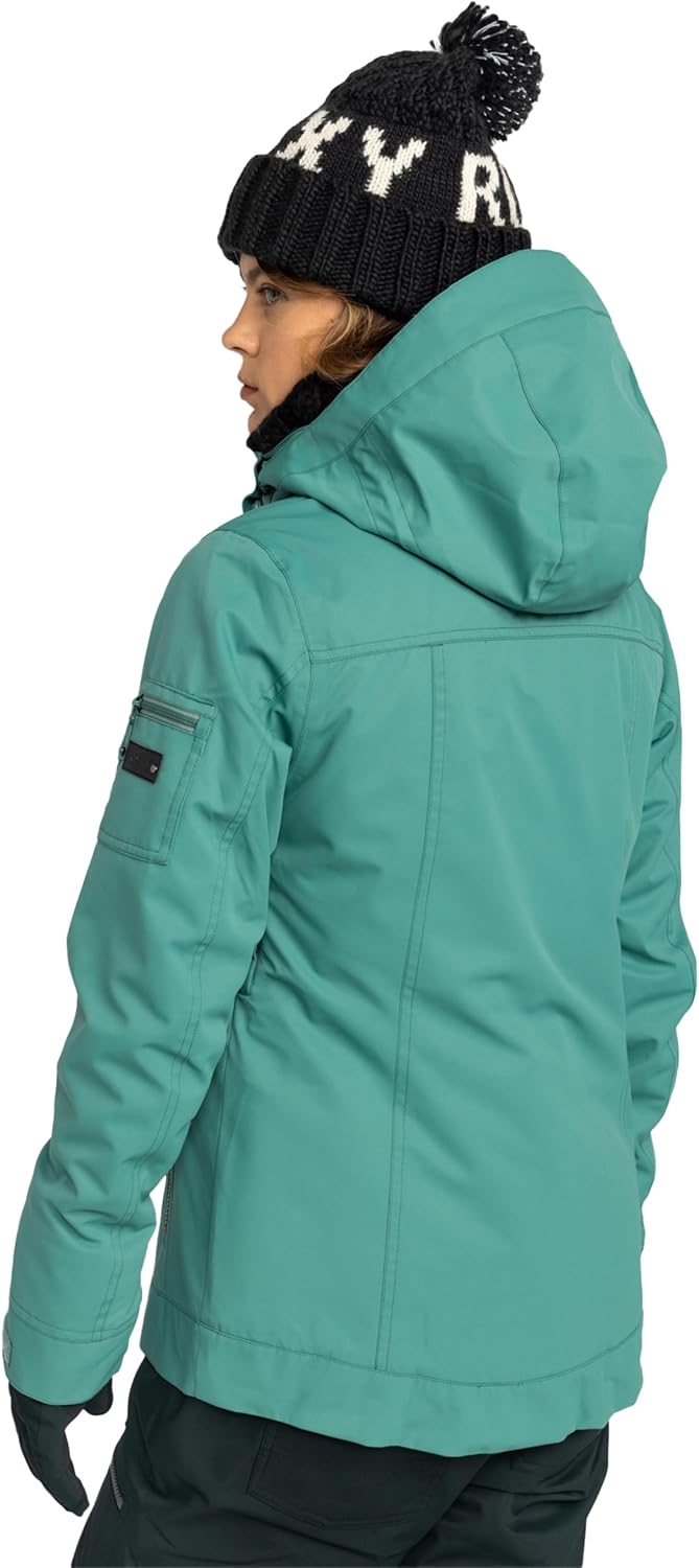 Roxy Women's Meade Snow Jacket – 10k Waterproof, Pfas-free, Recycled Materials, Insulated - Image 5