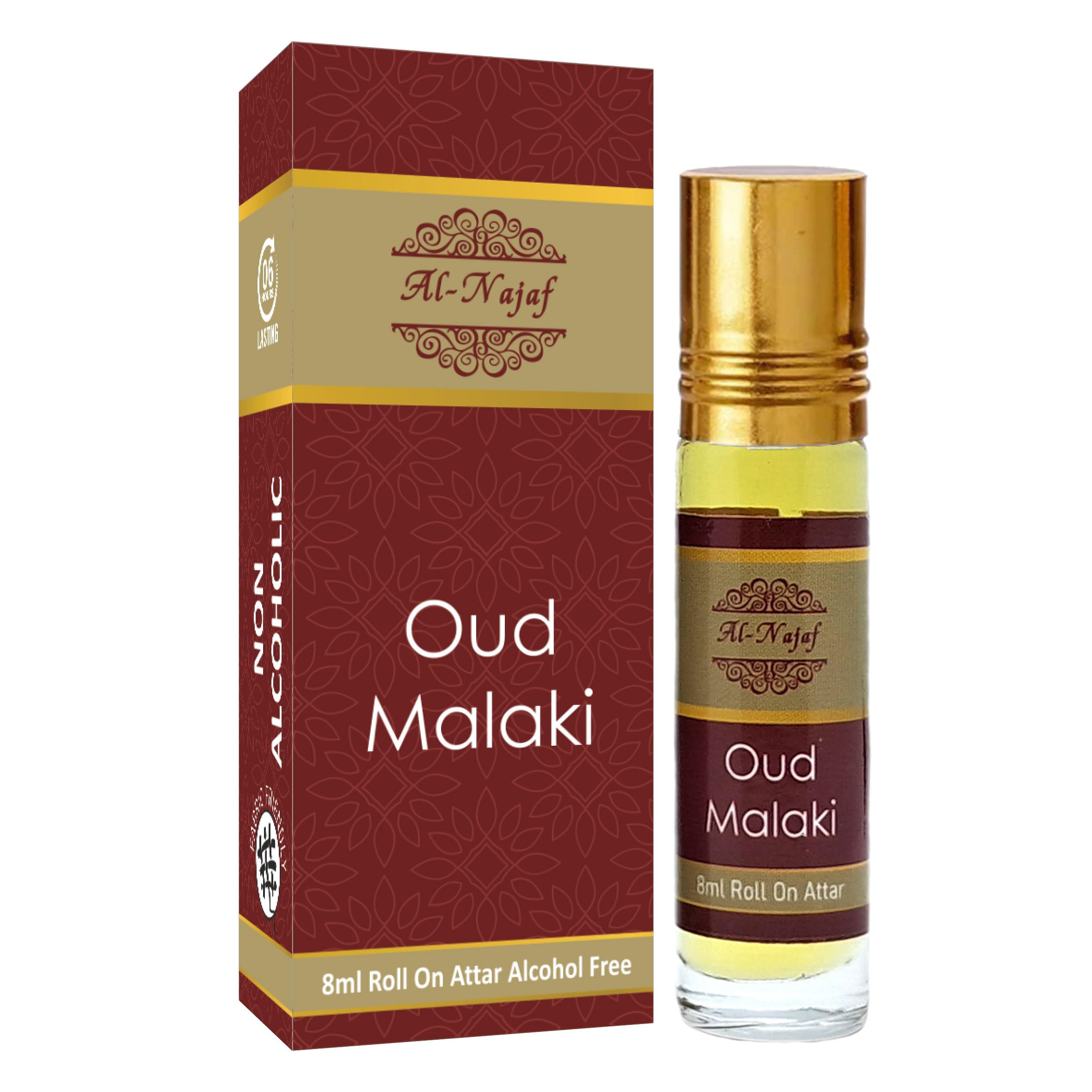 AL-NAJAF ATTAR OUD MALAKI 8ML ROLL ON ATTAR-image-21