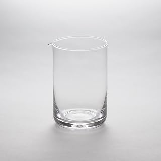 American Metalcraft MGC20 20oz Clear Cocktail Mixing Glass - Durable Bar Tool with Pour Spout for Mixologists