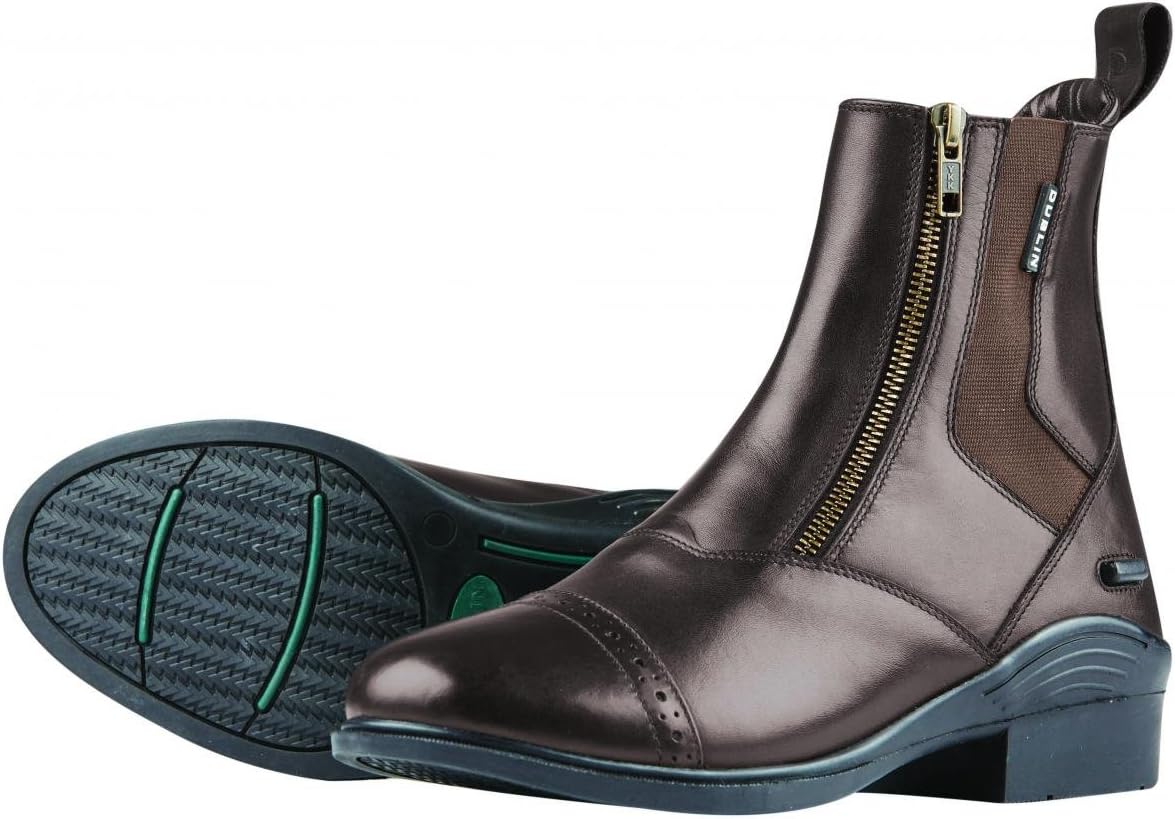 Dublin Ladies Evolution Double Zip Front Paddock Boots : Clothing, Shoes & Jewelry