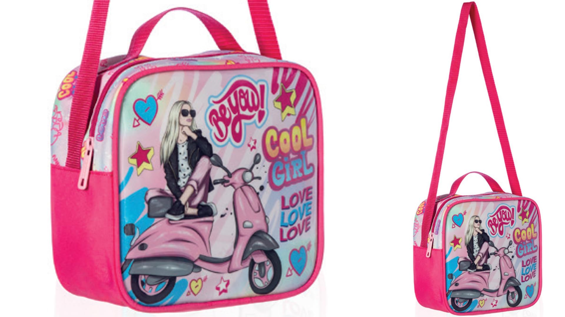 ADEL Kids Beslenme Çantası, Cool Girl, PVC