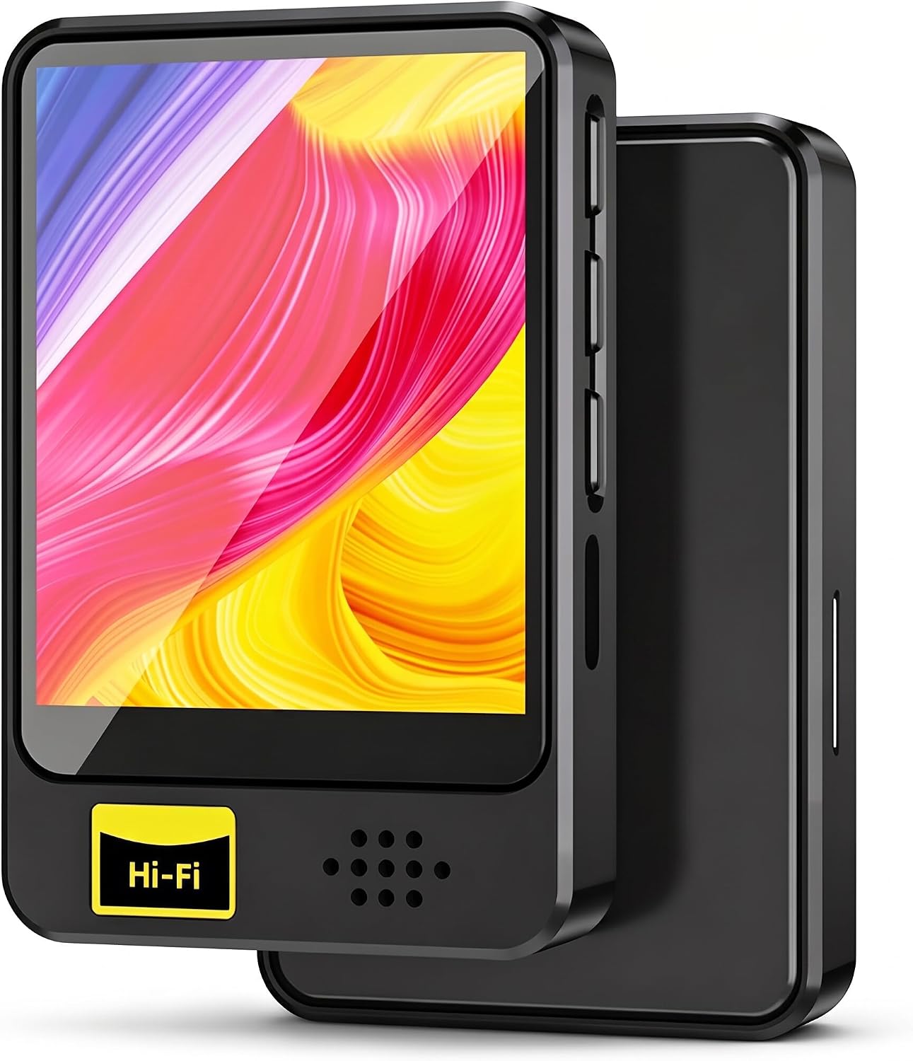MP3 MP4 Player with Bluetooth, Music Player with USB Charging, HiFi Sound Quality, Digital Music Mp3 Player for Sports and Travel (Black)