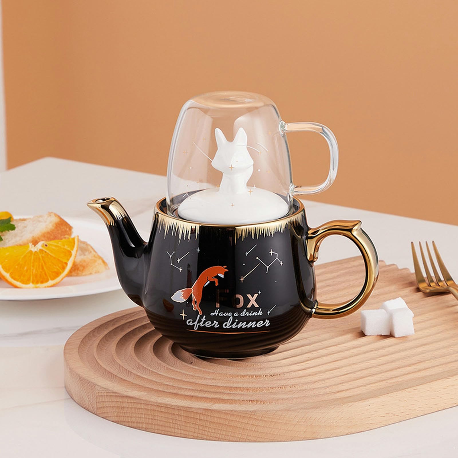 Amazon.com | Ins style Japanese tea set with large capacity teapot