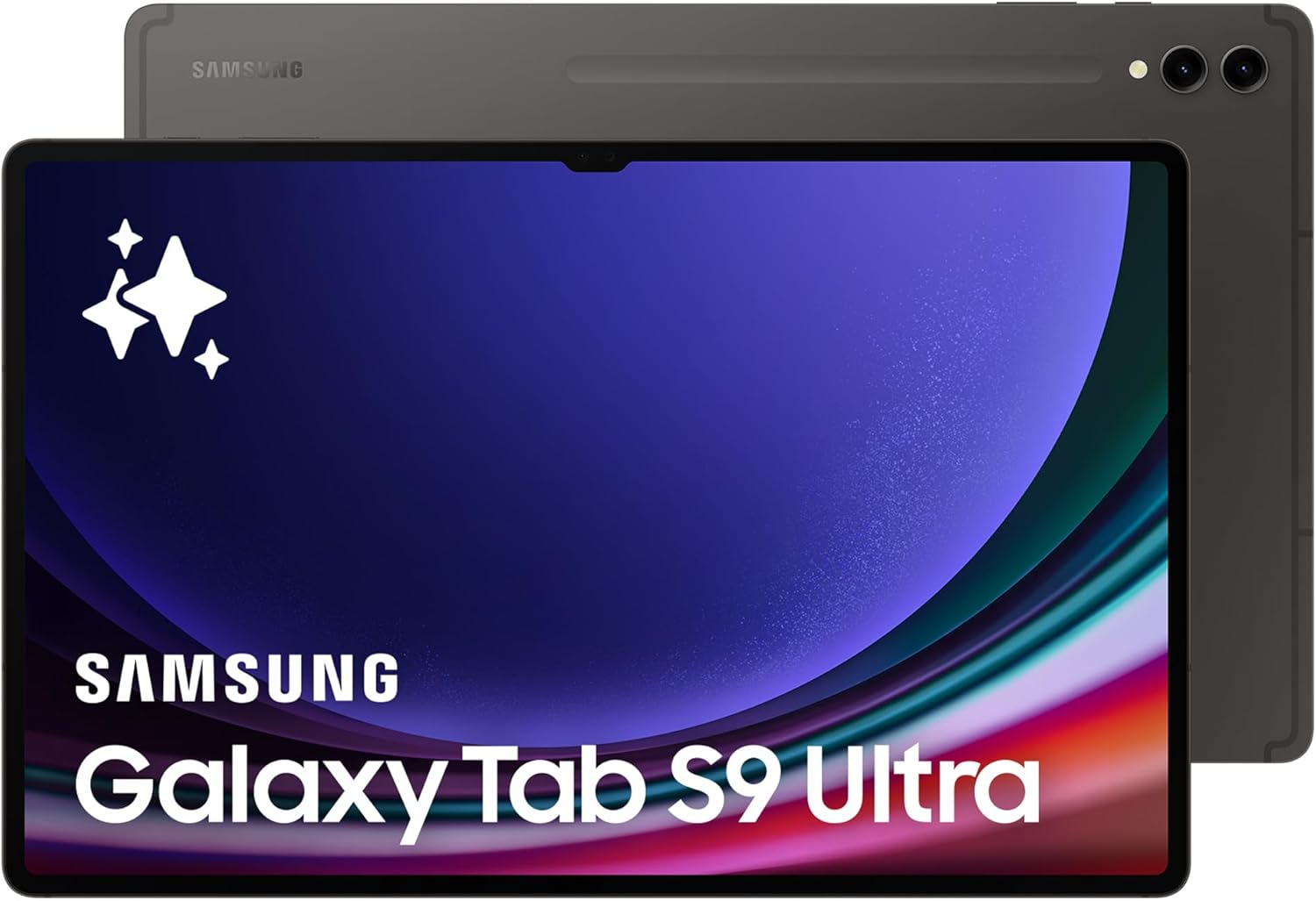 Samsung Galaxy Tab S9 Ultra 5G Android Tablet, 1TB Storage, S Pen Included, Unlocked, Graphite, 3 Year Extended Warranty (UK Version)