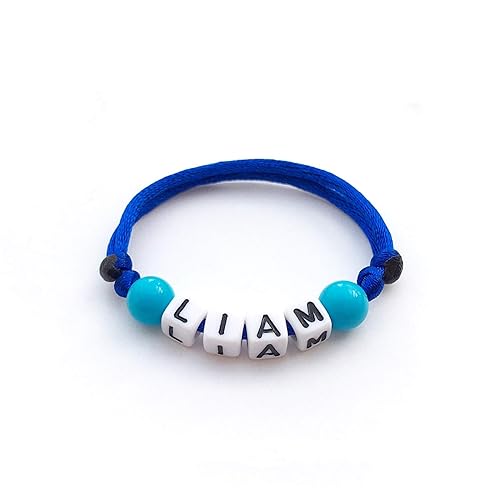 Bracelet Liam Personnalisable Avec Prenom Message Logo Surnom Reversible Pour Homme Femme Enfant Amazon Fr Produits Handmade