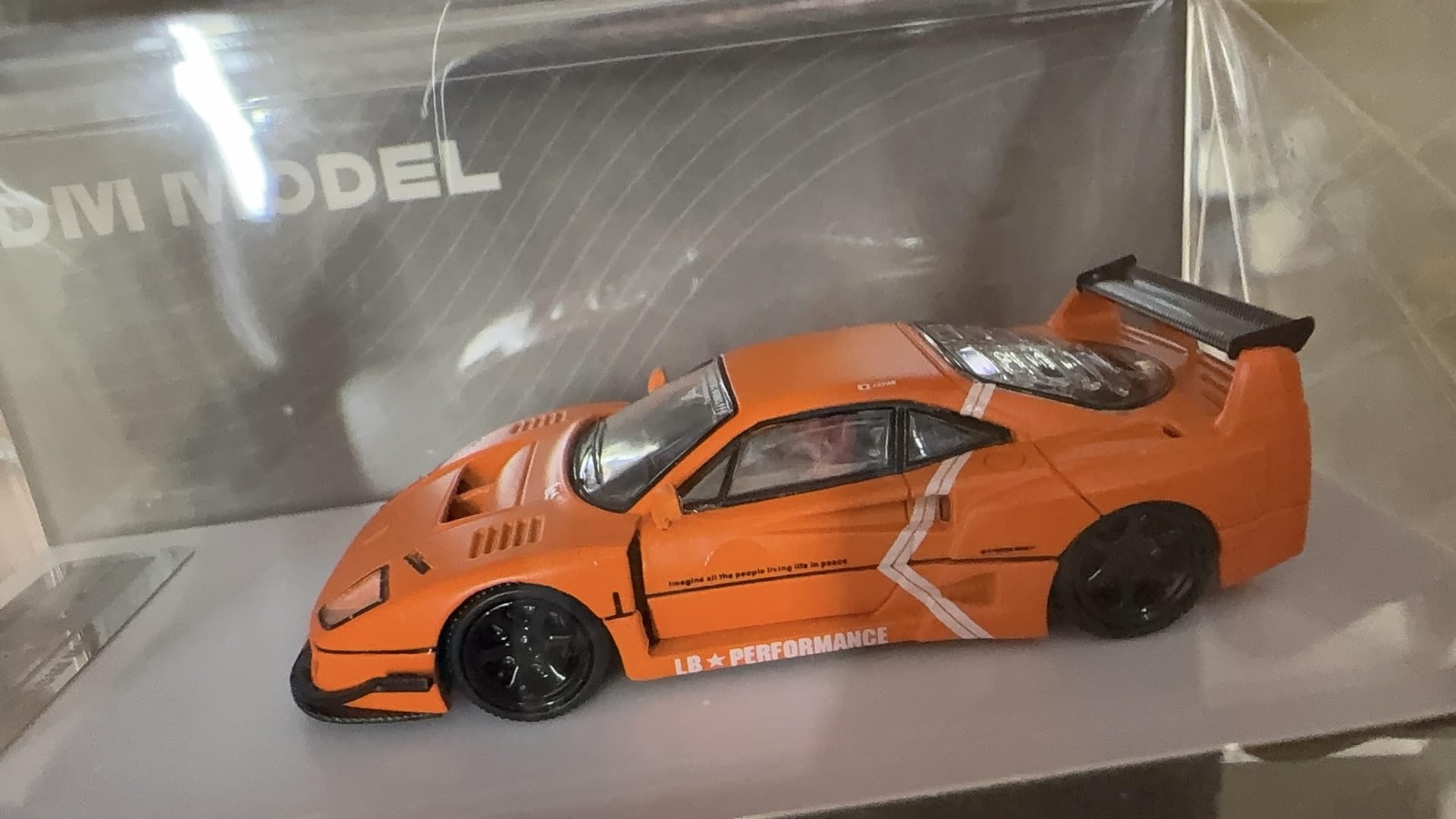 Amazon | 1/64 dm model フェラーリ LBWK LB WORKS F40 オレンジ