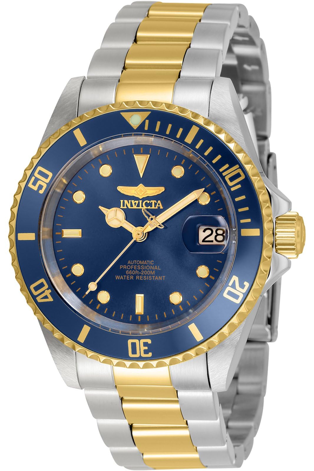 Invicta Stainless Steel Pro Diver Automatic Blue Dial Analog Watch - For Men 35703 (B08XYCKVG9) Amazon Price History, Amazon Price Tracker