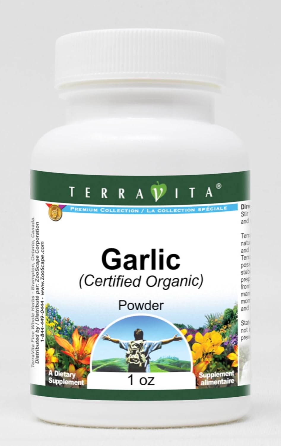 Garlic (Certified Organic) Powder (1 oz, ZIN: 517697) - 3 Pack