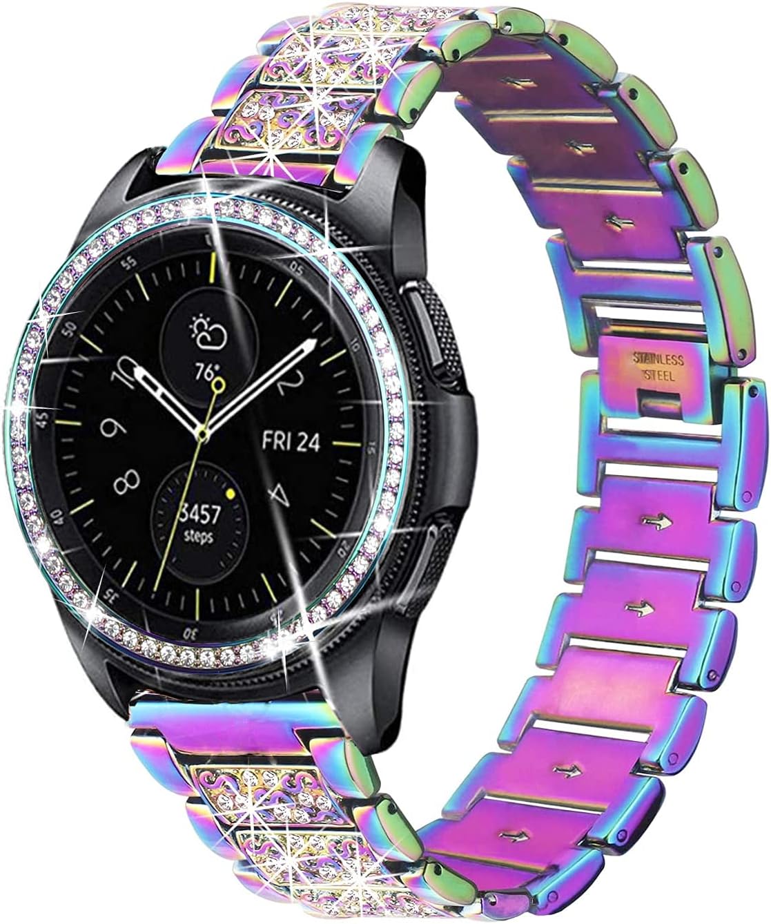 DEALELE Strap Compatible with Samsung Gear Sport / Galaxy Watch 42mm / Galaxy 4 Classic (42mm) - Image 3