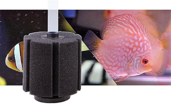 Amazon 水槽 スポンジ フィルター 投げ込み 型 3個 セット エア ポンプ アクアリウム 熱帯魚 淡水魚 海水魚 古代魚 金魚メダカ 等 フィルター 通販