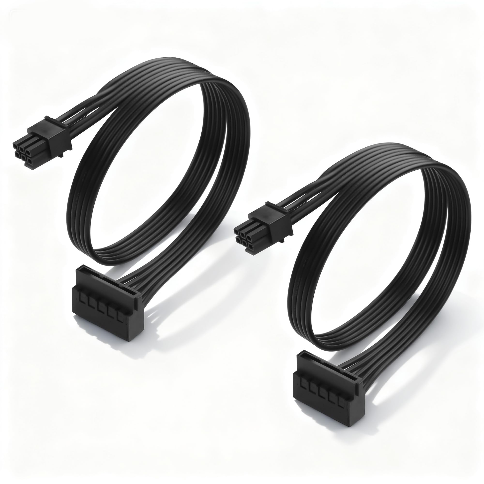 Amazon.co.jp: SinLoon 2本 ミニ6Pin-SATA電源ケーブル（Optiplex