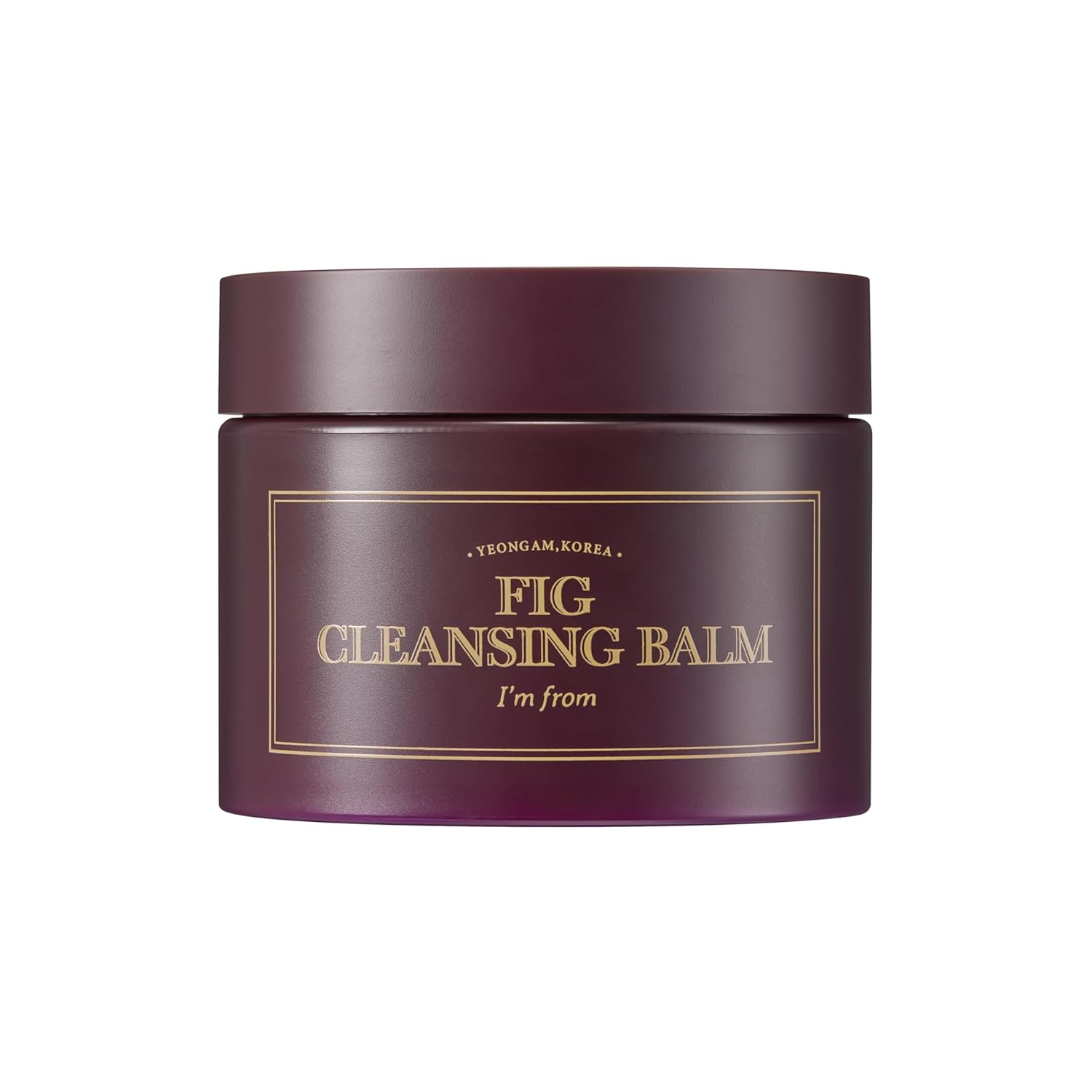 I'm from Fig Cleansing balm, korean makeup remover, vegan, Easy to rinse off, Fig oil water 7.8% with Peptide and Amino Acid, Makeup Meltaway, makeup melting balm to oil, 100ml