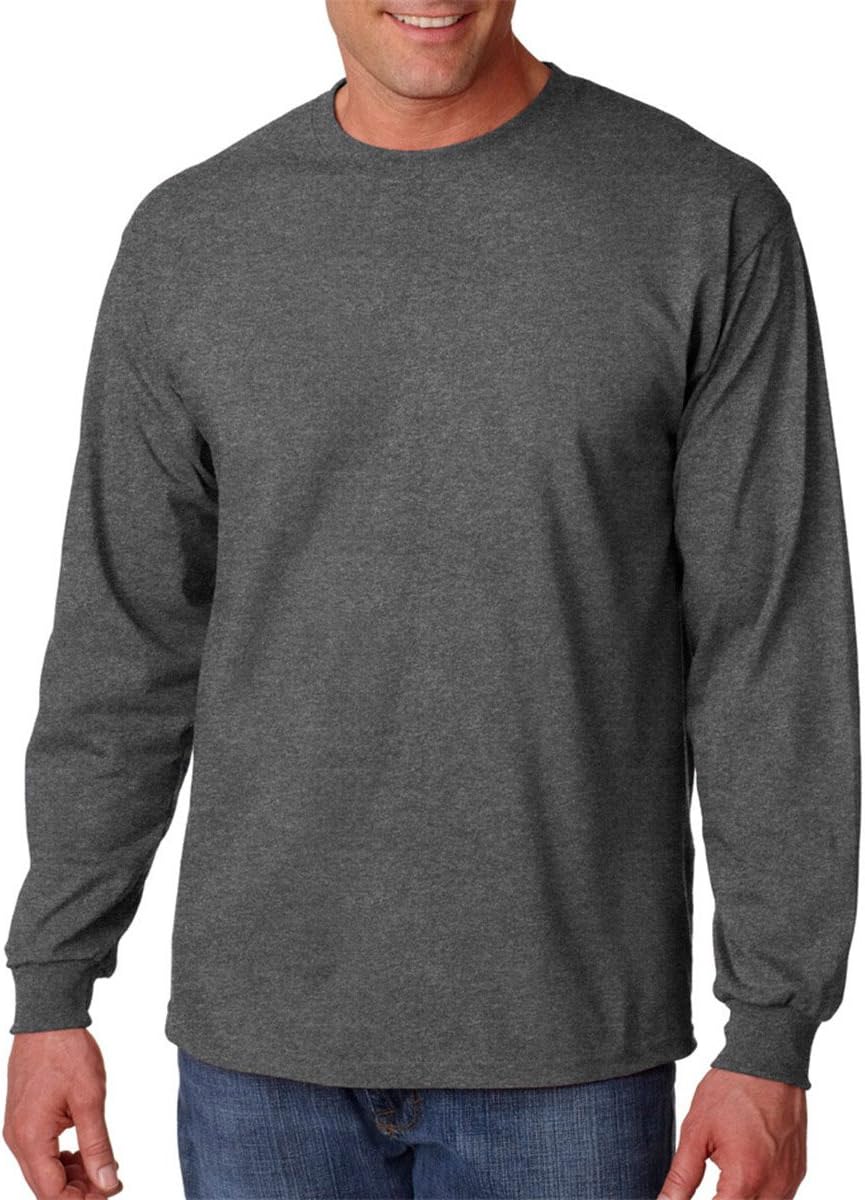 Gildan Ultra Cotton 6 oz. Long-Sleeve T-Shirt (G240) GOLD