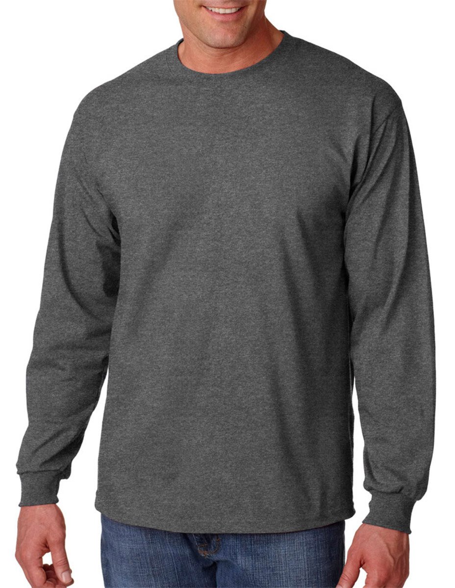 Gildan Ultra Cotton - 100% Cotton Long-Sleeve T-Shirt. G2400
