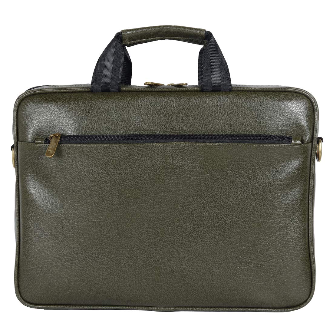 THE CLOWNFISH Unisex-Adult Zeus Faux Leather 15.6 Inch Laptop Messenger Bag Briefcase (Green) (B08YMWX2HF) Amazon Price History, Amazon Price Tracker