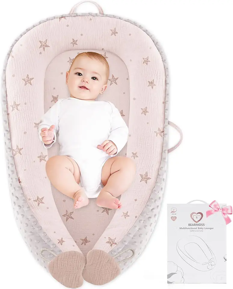 Bearmoss Espreguiçadeira rosa estrela