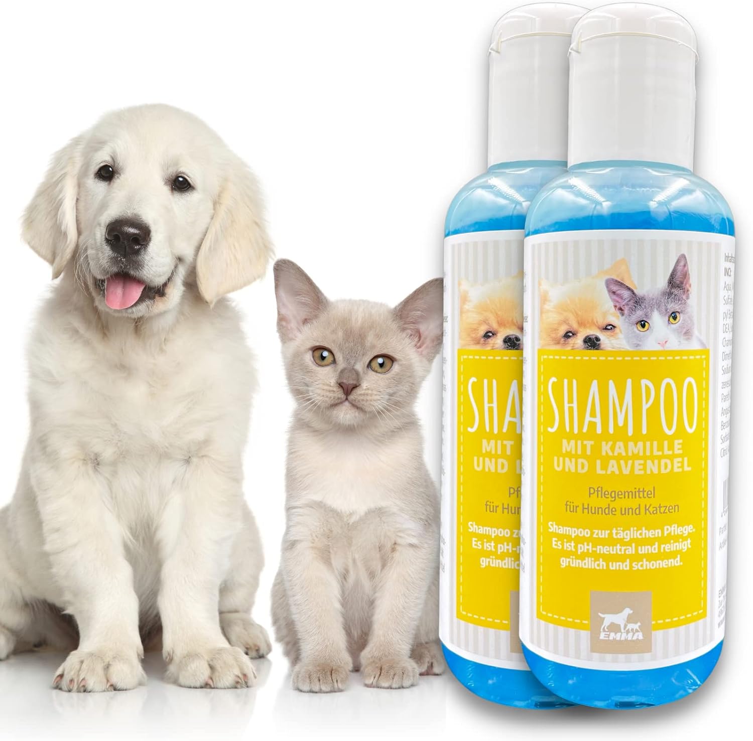 EMMA® Dog Shampoo & Cat Shampoo + Chamomile Lavender I Grooming for