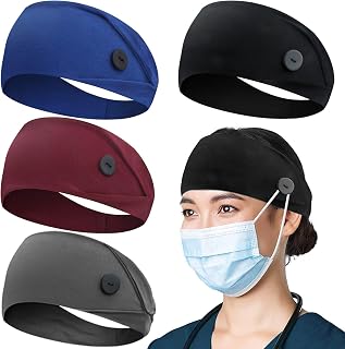 Headbands Elastic Protection Doctors Sweatband