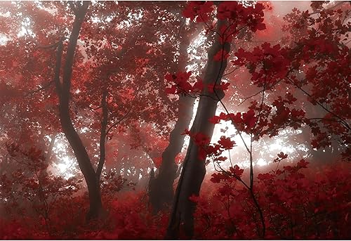 dnldliq 12x8ft Fall Maple Leaves Backdrop Autumn Scenery Mis