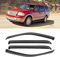 Vista 1 de Protección contra lluvia para ventanas para Ford Explorer/Mercury Mountaineer 2002-2010, protector de visera de ventana, deflector de viento