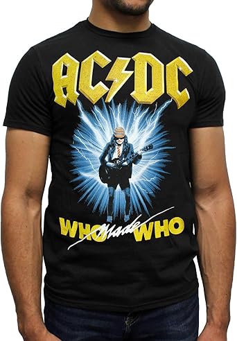 camisetas ac dc hombre