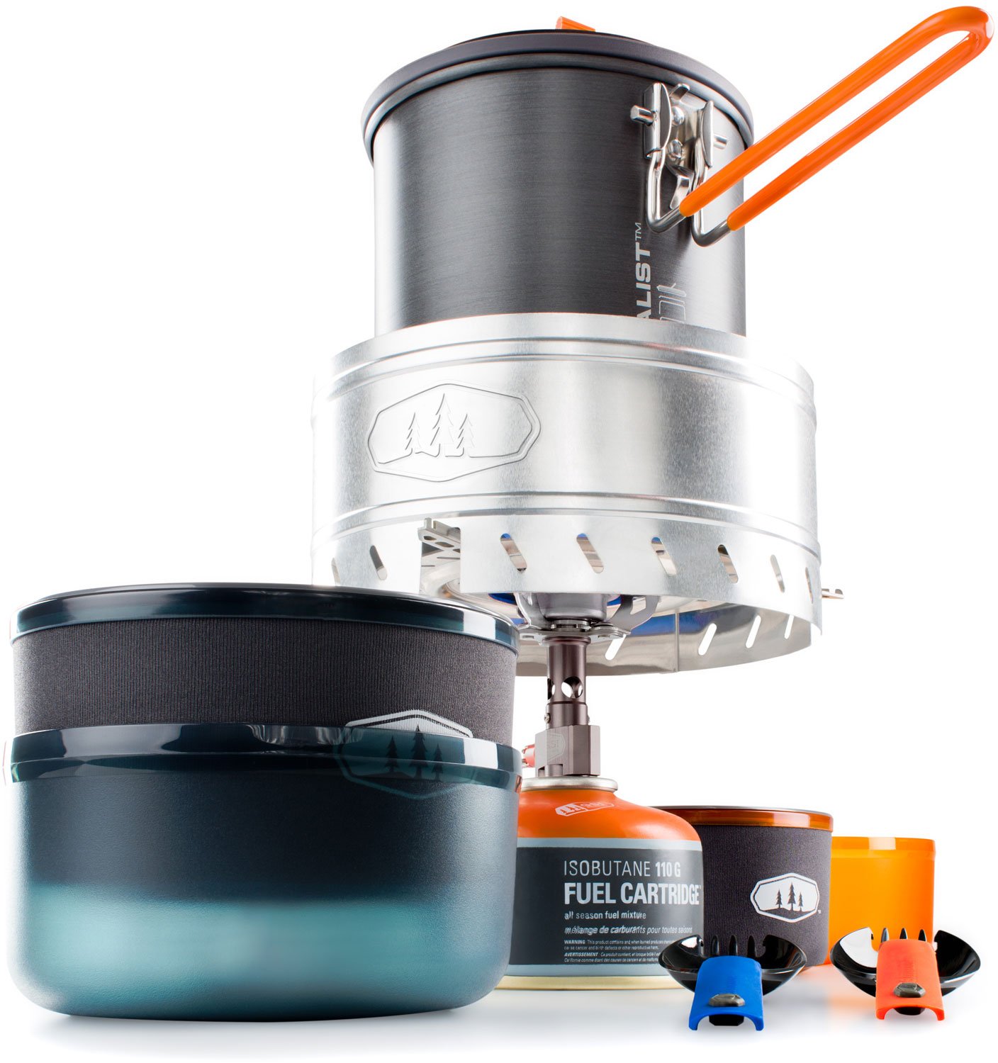 GSI Outdoors Halulite Microdualist Complete Cooking System