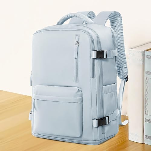 Miniatura 2 de Mochila grande de viaje para mujer, mochila de transporte, mochila para senderismo, mochila deportiva impermeable para exteriores, mochila escolar