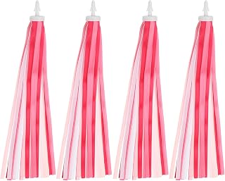 sourcing Map Bike Streamers Colorful Bike Tassels Scooter Handlebar Streamers Bicycle Tassel Ribbon for Girls Bicycle Tricycle Handles Accessory