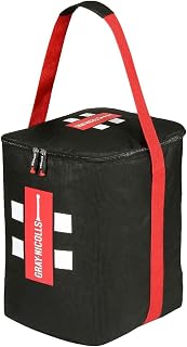 Gray-Nicolls - Bolsa para pelotas de críquet, color negro y rojo