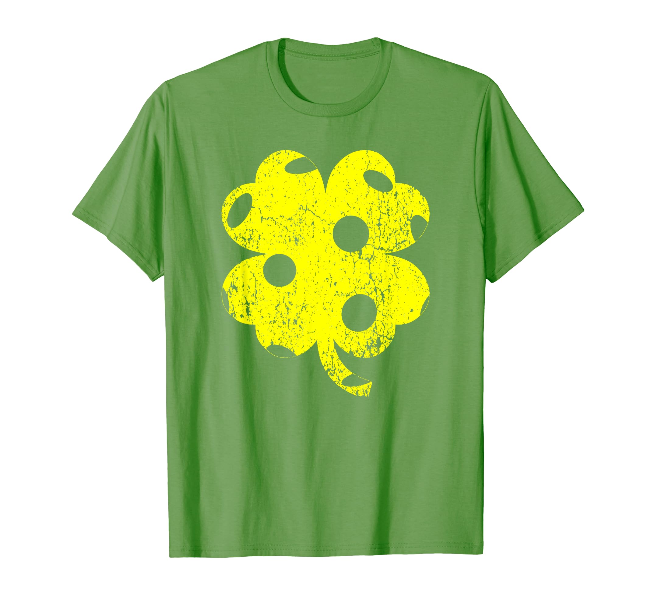 Pickleball Shamrock Four Leaf Clover St Patricks Day T-Shirt