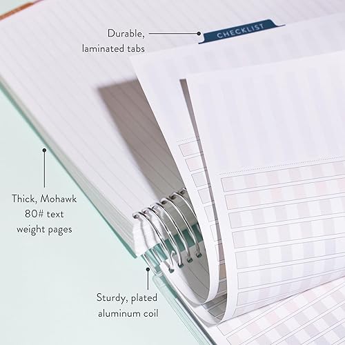 Miniatura 7 de Erin Condren Agenda de lecciones para profesores en espiral de 85 x 11 pulgadas (agosto de 2024 a julio de 2025)  Marca la diferencia, cubierta
