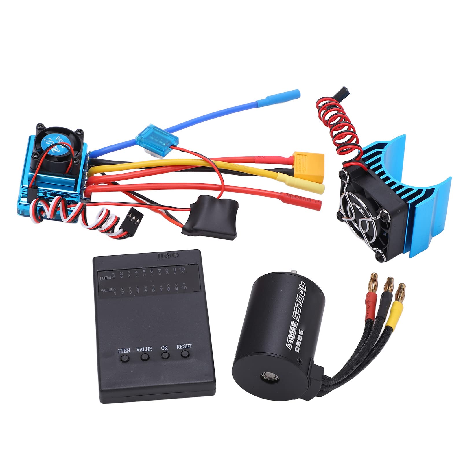 Topiky 3650 3600KV Bezszczotkowy Silnik Combo ESC ze Złączem Bananowym 4