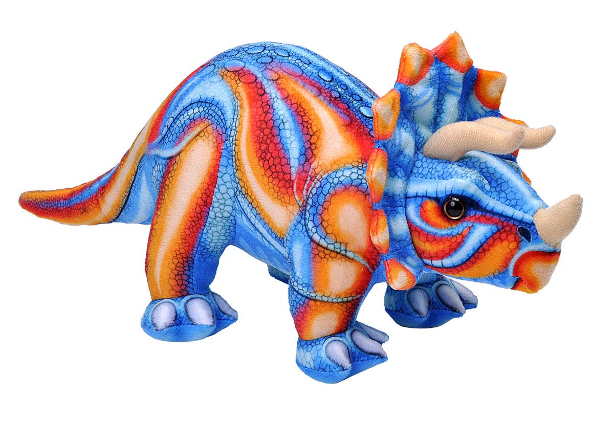 Wild Republic 24258 dinosauria iv triceratops Stuffed Animal Plush Toy