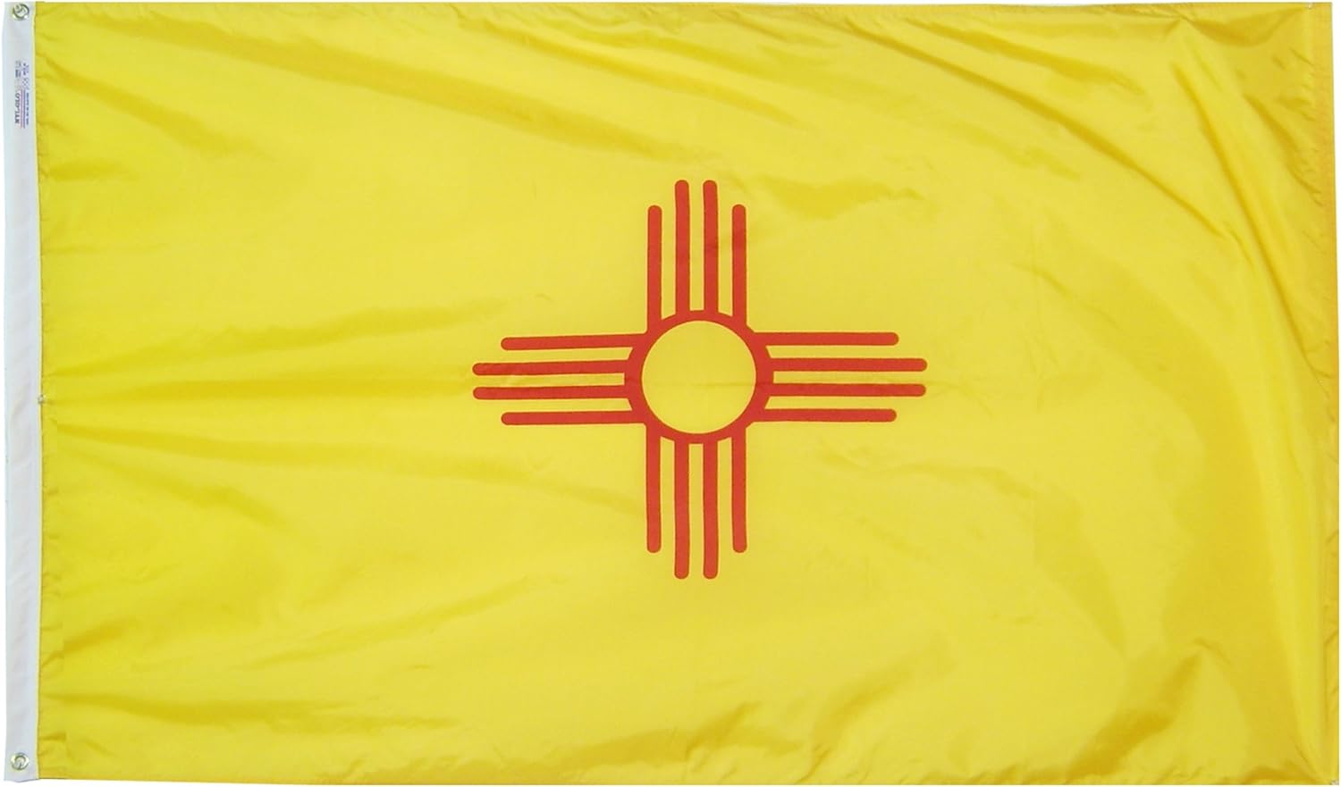 Annin Flagmakers New Mexico State Flag USA-Made to Official State Design Specifications, 3 x 5 Feet (Model 143760)