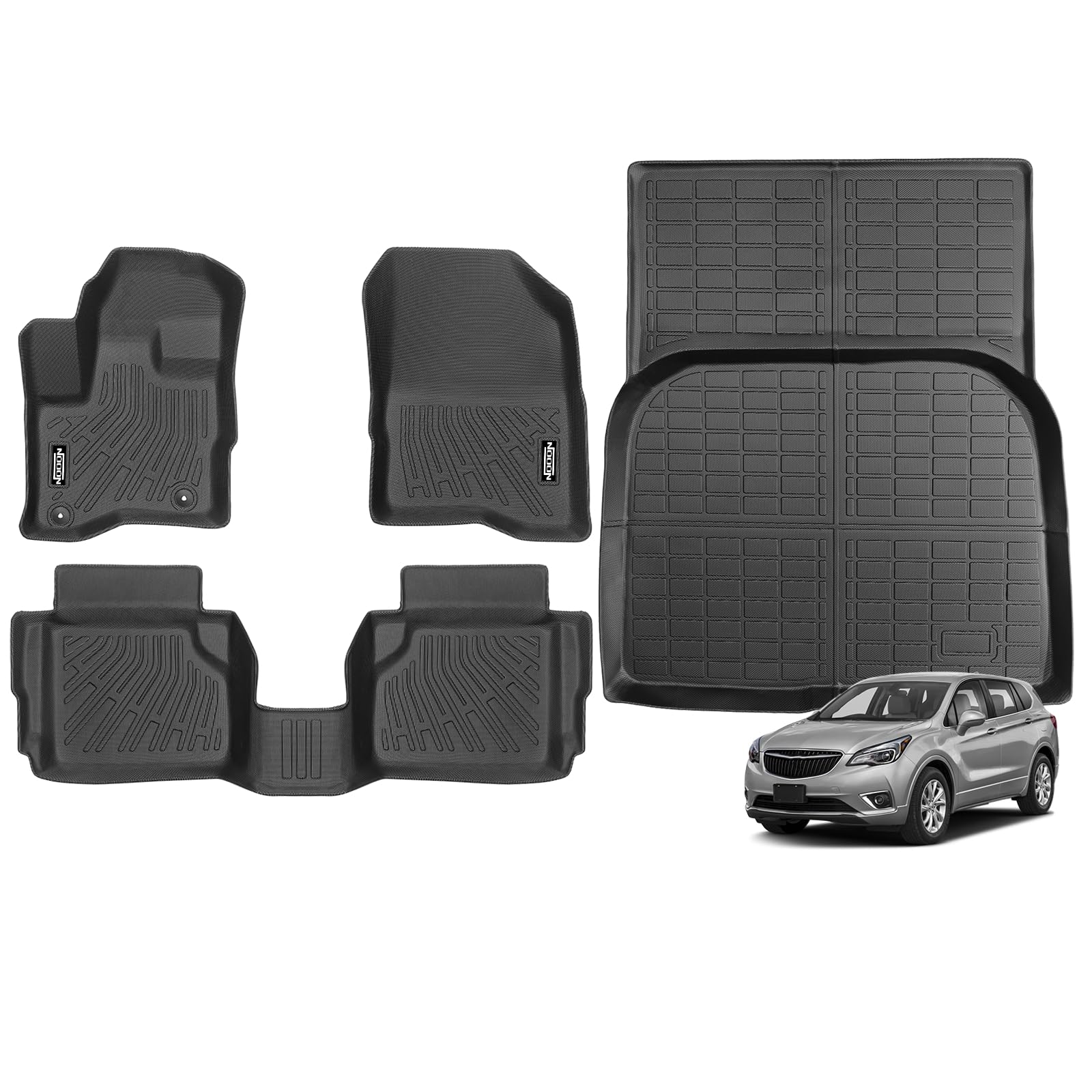 All Weather Floor Mats for Lincoln MKS 2009-2016 Floor Mats Trunk Mat for Lincoln MKS All Season Guard — view 7
