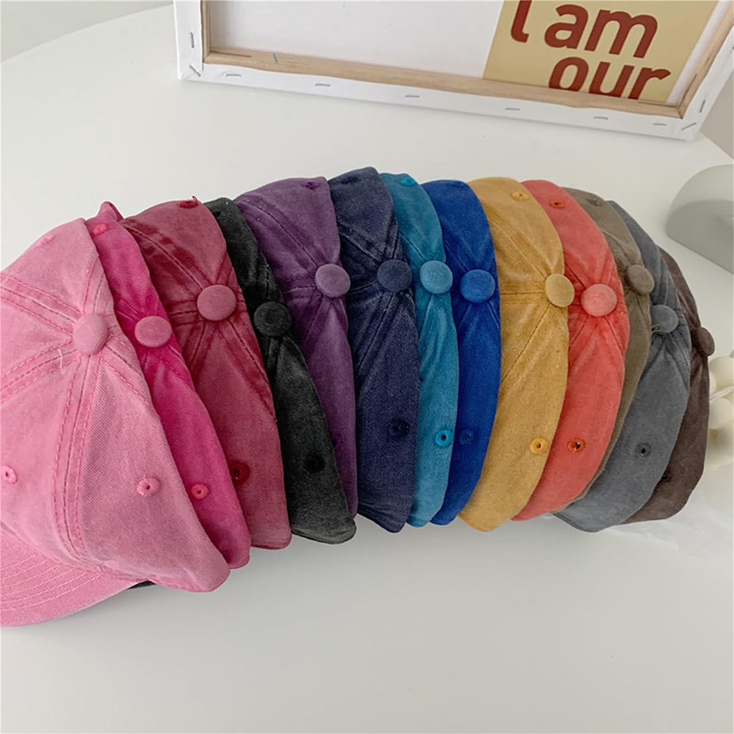 Custom Toddler Girl Baseball Hat Personalized Toddler Girls Baseball Cap Custom Embroidered Hats Kid Ball Caps - Image 3