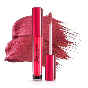 Sheer Sparkly Pink Shimmer Lip Gloss for Women that Glows | What if your lips had sheer sparkle, moisturized shine, and a pouty glow worth staring at?
