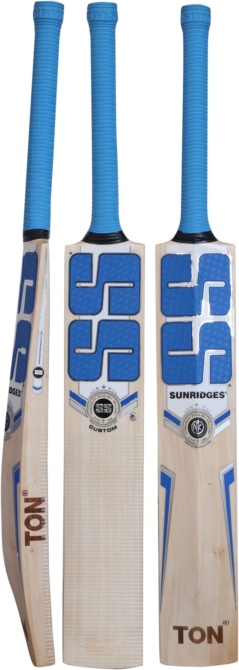SS Magnum English Willow Cricket Bat, Size 5 (Color may vary) Amazon