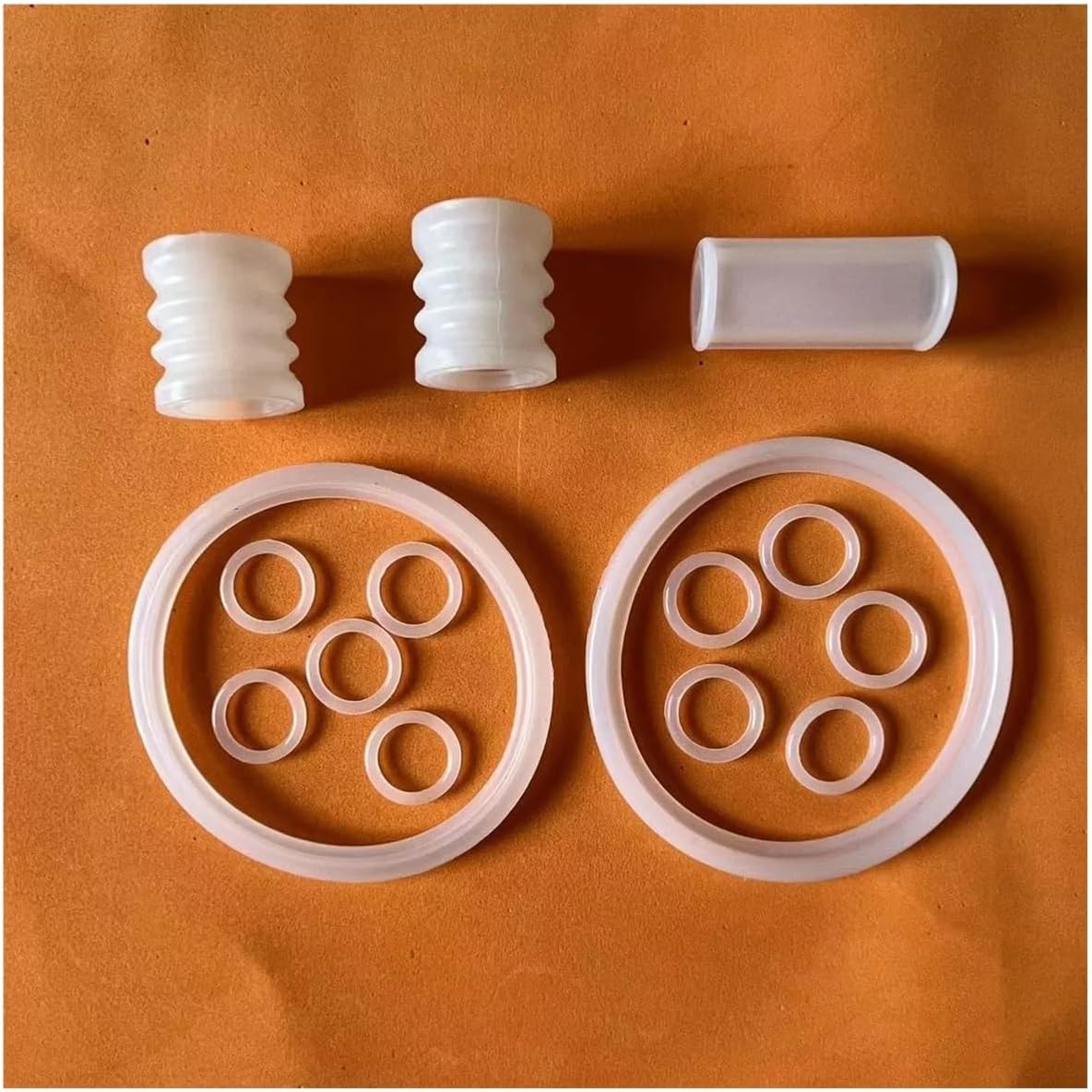 15PCS Ice Cream Makers Silicone Seal Rings Tube Components of Soft Serve Ice Cream Machines Parts/1323