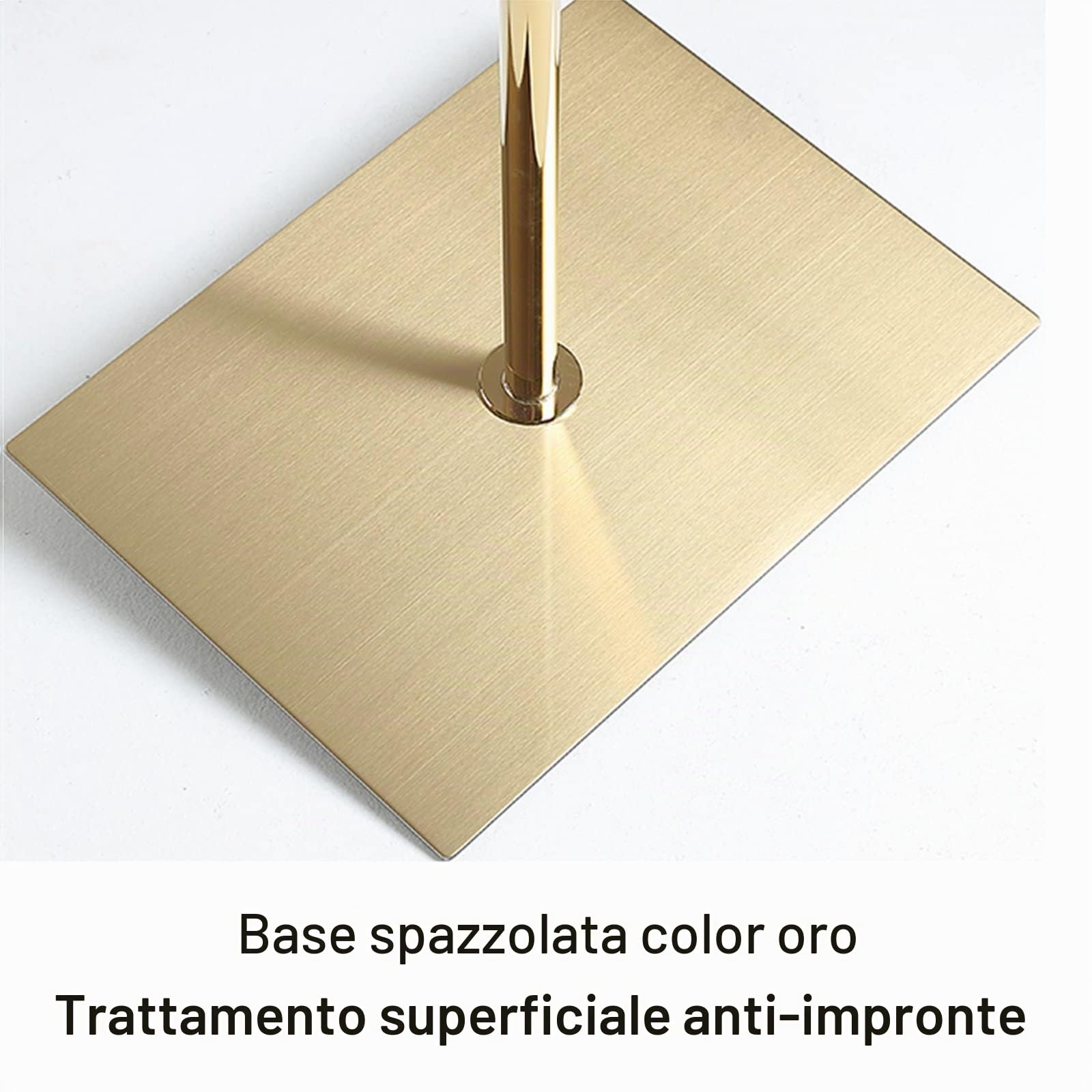 QJSZMEI Manichino da sarto con base in metallo rettangolare (dorato) | Manichino Sartoriale,manichino da vetrina femminile per Centri Commerciali, Negozi di Abbigliamento, Vetrine