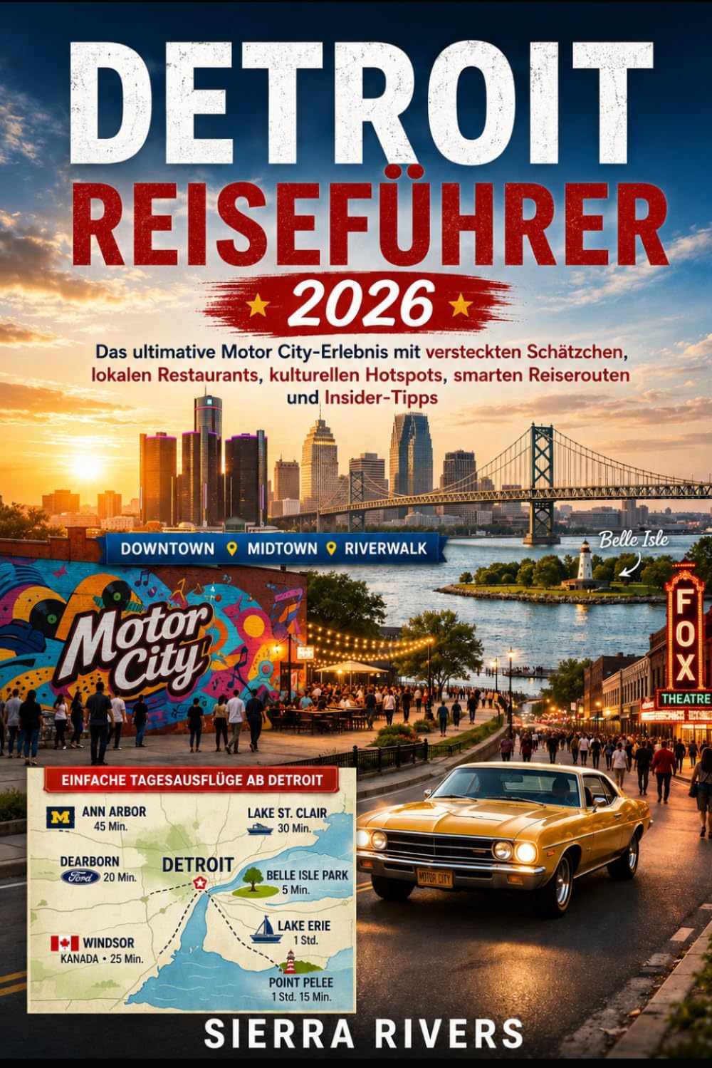 DETROIT REISEFÜHRER 2026: Das ultimative Motor City-Erlebnis mit versteckten Schätzchen, lokalen Restaurants, kulturellen Hotspots, smarten Reiserouten und Insider-Tipps (WanderPeak Adventure Guides)