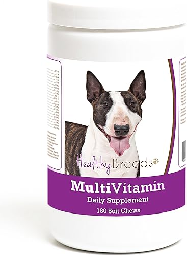 Miniatura 172 de Healthy Breeds Bulldog Multivitamínico Masticable Suave para Perros 180 Recuento