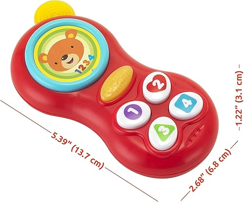 Miniatura 7 de KiddoLab Fun Ride Garden Centro de actividades y juguete musical para teléfono celular para bebé, juego sensorial interactivo con luces, sonidos y