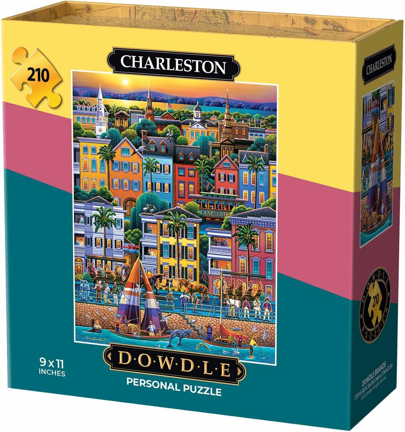 Dowdle Personal Puzzle - Charleston - 210 Piece
