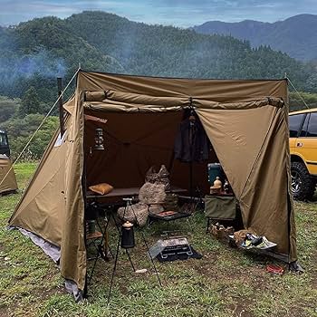 新品 DUCKNOT ハンティングヘキサ T/C SW 2022 オリーブドラブ DUCKNOT テント ハンティングヘキサT/C SW オリーブドラブ 2022